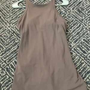 Beige athletic dress